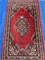 Hand Knotted Persian Sarouk 2x4 ft