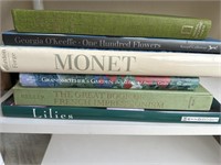 Coffee Table Books (Georgia O'Keeffe, Monet, more)