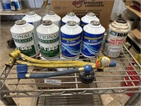 8 Cans of R134a Refrigerant