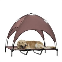 Large Elevated Dog Bed with Canopy   Upgraded