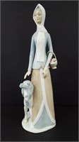 Vtg TENGRA Lladro-Style Porcelain Figurine, Spain