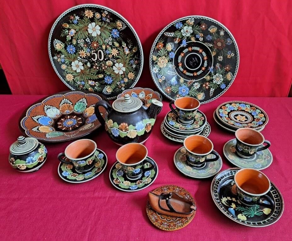 Lovely decorative pottery! Unique styles, great