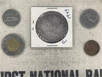 Canadian Coins Lot - 1996 TWO Dollar Coin, 1949