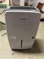 Idylis Dehumidifier Setup with Hose - Plugged in