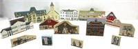Wooden Town Pieces