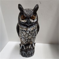 Plastic Owl Decor