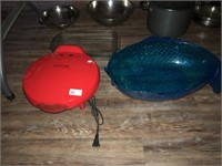 Quesadilla Maker (New) & Fish Bowl