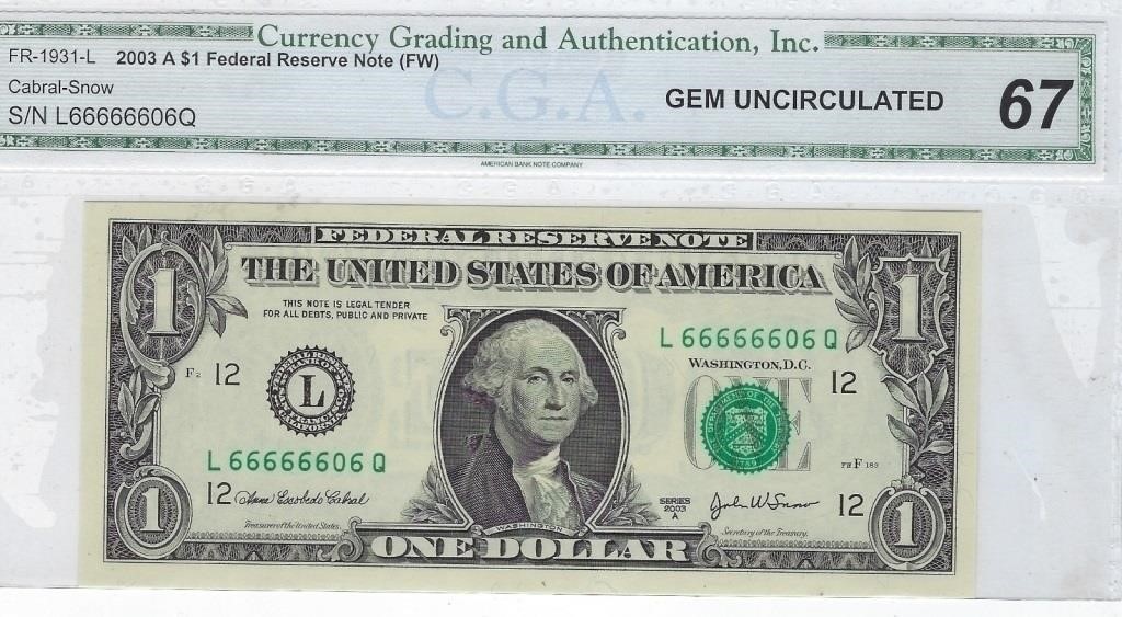 Hibid Online Auction Paper Money & Coins 06-22-2024