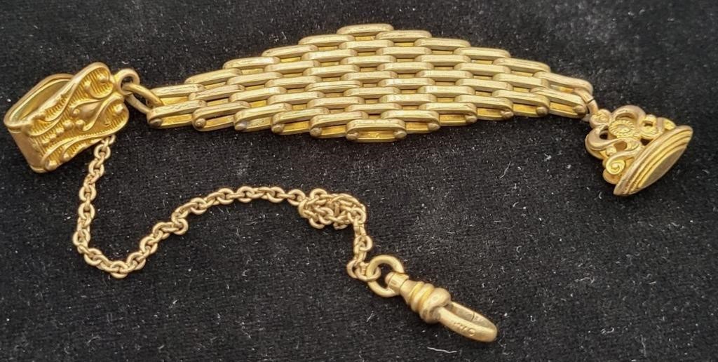 Antique Watch Fob & Chain