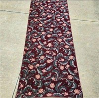 2.5ftx11.5ft Hallway Runner Rug Floral Design