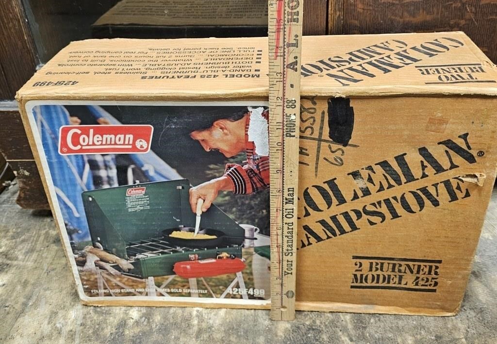 Coleman Campstove 2 Burner Model 425