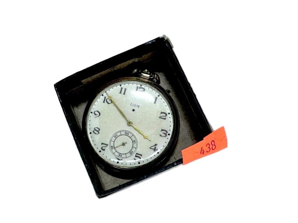 Elgin Pocket Watch | Live and Online Auctions on HiBid.com