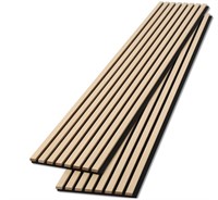 8 Pack of Acoustic Wooden Wall Pannels (95"x13")