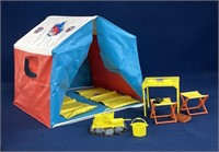 1972 Mattel Barbie Camp-Out Tent, in very good