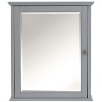 Hamilton 24x27 Wall Mirror Cabinet  Grey