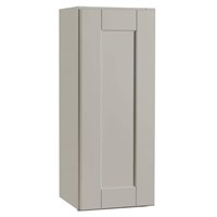 Shaker 12x30x12 Wall Kitchen Cabinet in Gray