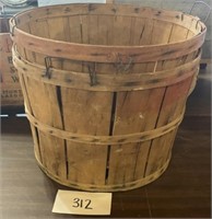Vintage bushel basket