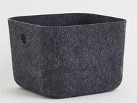 H&M Felted Storage Basket Dark Grey