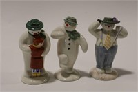 3 ROYAL DOULTON "THE SNOWMAN GIFT COLLECTION"
