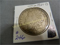 1921D Morgan Silver Dollar