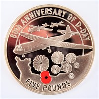 Coin 2004 60th Anniversary of D-Day .925 Silver