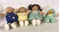 COLLECTIBLE CABBAGE PATCH BABIES (4)