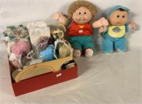 COLLECTIBLE CABBAGE PATCH KIDS (2) w/Accessories