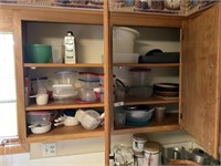 cupboard full of items