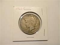 1922 D Peace Dollar