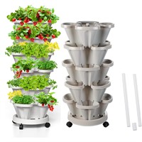 Tectsia 2 Pack 6 & 5 Tiered Strawberry Vertical P