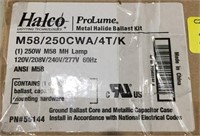 Halco ProLume metal halide ballast kit, new