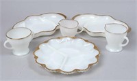 Anchor Hocking/Fire King Milk Glass Serving Dishes