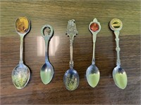 Lot of Collectors Spoons Assorted Religious