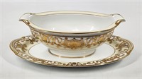 NORITAKE 175 CHRISTMAS BALL GRAVY BOAT