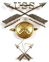 US ARMY MODEL 1881 INDIAN SCOUT INSIGNIA SET