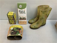 Women's Size * Boots & Gardening Items