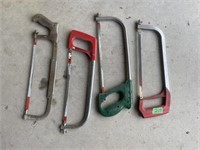 Lot of assorted saws- see pictures
