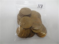 23 brass collectible car coins
