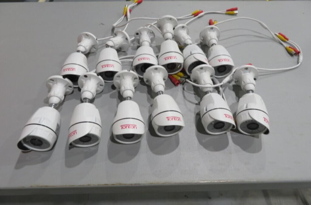 (12) Tonton Video Surveillance Cameras