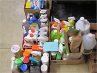 Large lot of cleaning