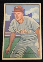 1952 Bowman #53 Richie Ashburn Baseball Card