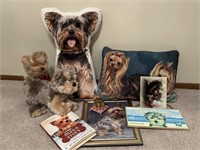Yorkie Dog Yorkshire Terrier Pillows, Books, etc