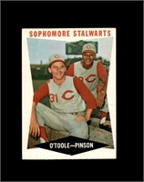 1960 Topps #32 Sophomore Stalwarts VG to VG-EX+