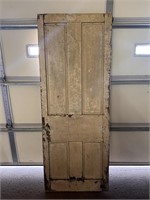 Vintage/Rustic Door with Glass Knob