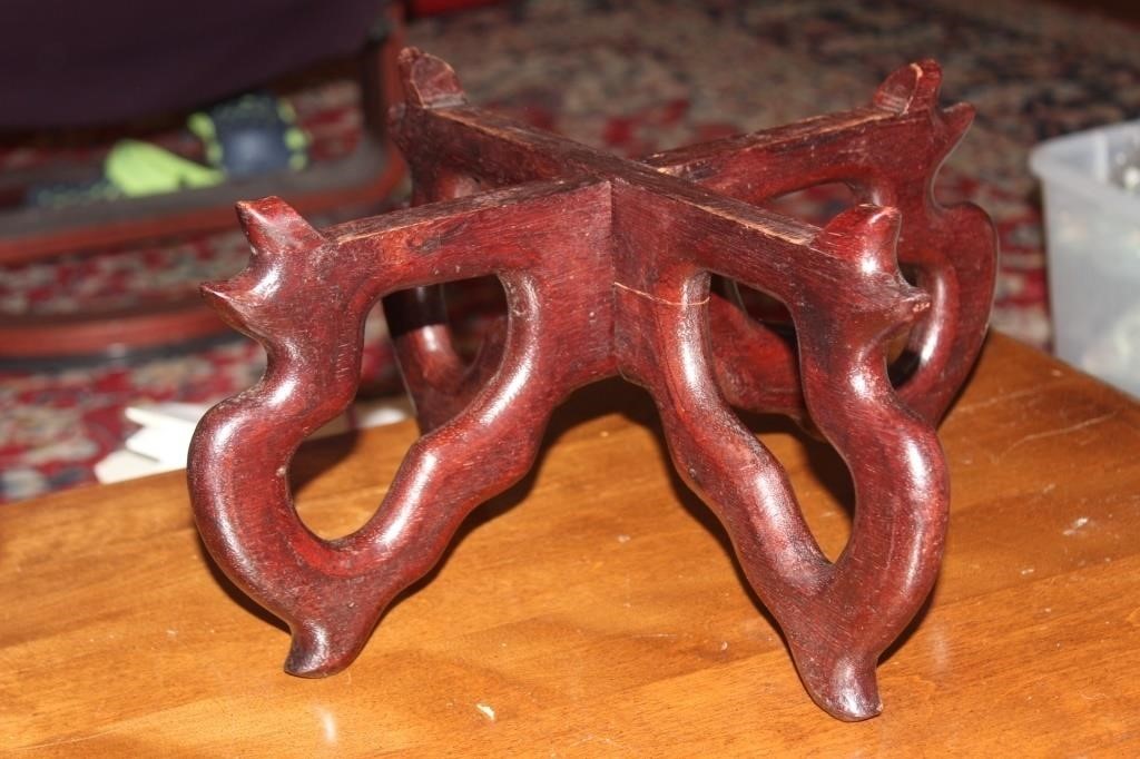 Vintage Chinese Wooden Stand