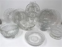 Pressed Glass Bowls and More