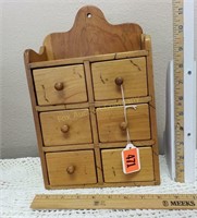 Spice Box w/ 6 Drawers