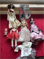 Large amount of collectors dolls