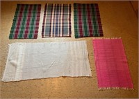 Assortment of Small Rag Rugs