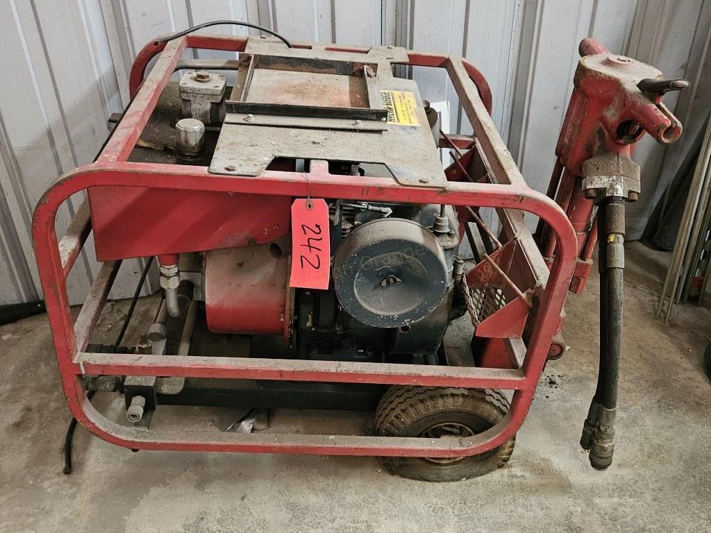 Hydra-sledge Self-contained Jack Hammer Untested